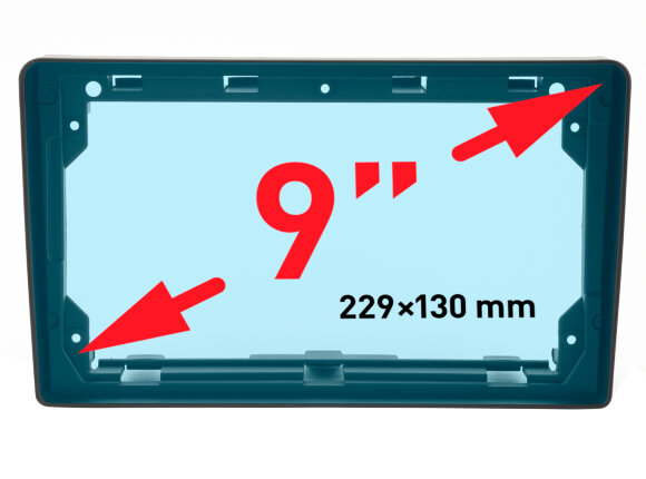 Incar RFR-FC241 | 9" переходная рамка Citroen C2 03-09, C3 02-09, Berlingo 08+, Jumpy 06-12, Peugeot 207 06-15, 307 01-08 Incar RFR-FC241 | 9" переходная рамка Citroen C2 03-09, C3 02-09, Berlingo 08+, Jumpy 06-12, Peugeot 207 06-15, 307 01-08