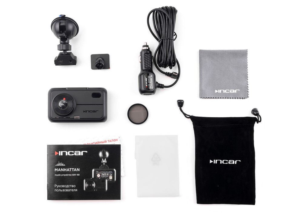 Incar SDR-180 Manhattan | регистратор с сигнатурным радар-детектором ...