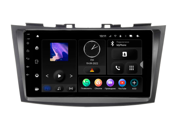 Incar TMX-0704-6 | 9" магнитола Suzuki Swift 2011+ (Android 10 / 1280х720 / Wi-Fi / 4G(LTE) / BT/ DSP / 6+128Gb)