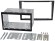 Incar ROP-N15S | 2DIN переходная рамка Opel Astra-H 2004-2014, Antara 2006-2010, Corsa 2006-2014, Zafira 2005-2014