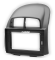 Carav 22-270 | 10.1" переходная рамка Subaru Justy 2007-2011, Toyota Passo 2004-2010