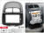 Carav 22-270 | 10.1" переходная рамка Subaru Justy 2007-2011, Toyota Passo 2004-2010