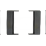 Incar RAU4-00 | 1DIN боковые вставки для Audi A3 1996-2003, A8 1994-2002, TT 1998-2006