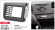Carav 11-261 | 2DIN переходная рамка HONDA Civic Sedan 2011-2015 (руль справа)