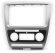 Carav 11-258 | 2DIN переходная рамка Skoda Octavia 2008-2013 (с климат-контролем)