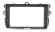 Carav 22-003 | 9" переходная рамка Toyota Corolla 2006-2013