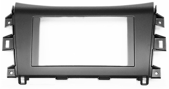 Carav 11-566 | 2DIN переходная рамка NISSAN NP300, Navara, Frontier 2014-16 / RENAULT Alaskan 2016+