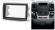 Carav 11-354 | 2DIN переходная рамка Peugeot Boxer, Fiat Ducato, Citroen Jumper 2006-2014