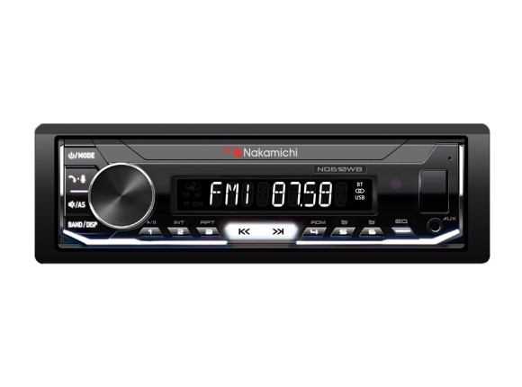 Nakamichi NQ610WB магнитола 1 DIN с модулем Bluetooth