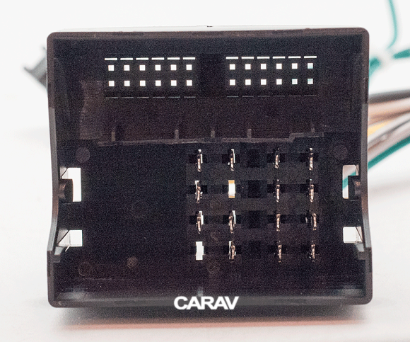 Carav 16-198 | разъем 16-pin Volkswagen Touareg 2002-2010 (Питание + Динамики + Антенна + RCA + Руль + CANBUS)