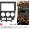 Carav 22-1437 | 9&quot; переходная рамка Mercedes-Benz M-klasse 1997-2001