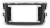 Carav 22-1329 | 9" переходная рамка TOYOTA Mark X ZiO 2007-2013 (руль справа)