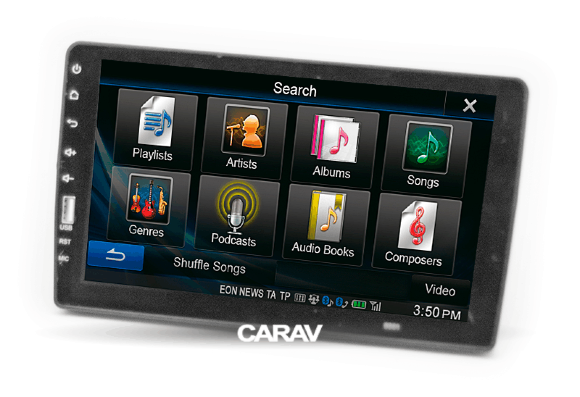 Carav 22-1850 | 9" переходная рамка универсальная вставка на клипсах Carav 22-1850 | 9" переходная рамка универсальная вставка на клипсах