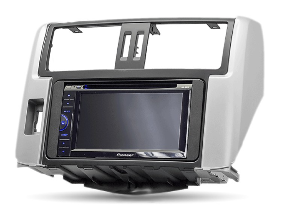 Carav 11-340 | 2DIN переходная рамка TOYOTA Land Cruiser Prado (150) 2009-2013 (4.2" дисплей / руль слева)