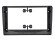 Incar RHO-FC844 | 9" переходная рамка Honda Pilot 2002-2005