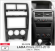 Carav 22-1575 | 9" переходная рамка Lada Priora 2013-2018
