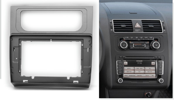 Carav 22-595 | 10.1" переходная рамка Volkswagen Touran 2010-2015 Carav 22-595 | 10.1" переходная рамка Volkswagen Touran 2010-2015