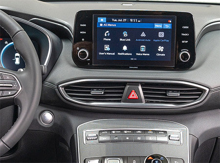 Incar RHY-FC1073 | 10.1" переходная рамка Hyundai Santa Fe 2021+ Incar RHY-FC1073 | 10.1" переходная рамка Hyundai Santa Fe 2021+