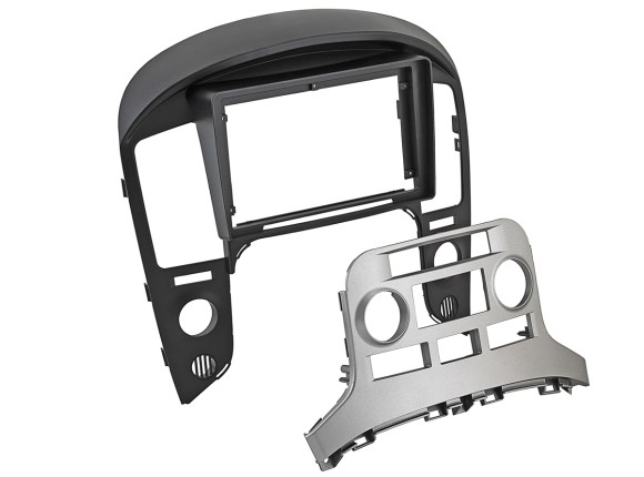 Incar RHY-FC1066 | 9" переходная рамка для HYUNDAI H1 Starex 2007-2015 (Auto AC) тип2 Консоль