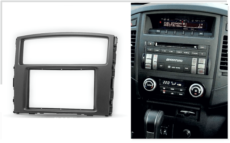 Incar RMS-N01 | 2DIN переходная рамка Mitsubishi Pajero IV 2006+ купить ...