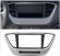 Carav 11-784 | 2DIN переходная рамка HYUNDAI Solaris 2017+ ( с карманом)