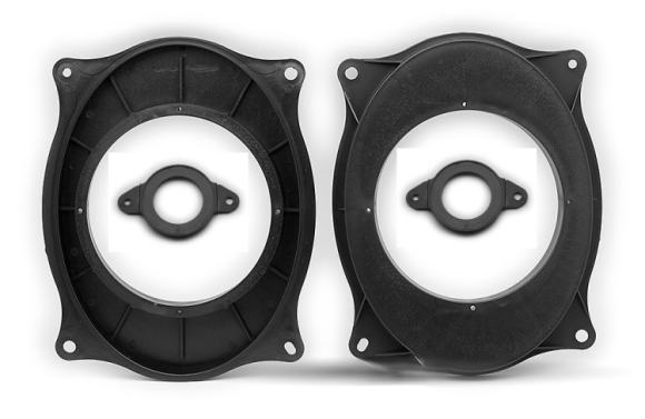 Carav 14-038 | Проставочные кольца для динамиков 165мм (2шт) TOYOTA Camry 2012+ / LEXUS RX270, RX350 2012+