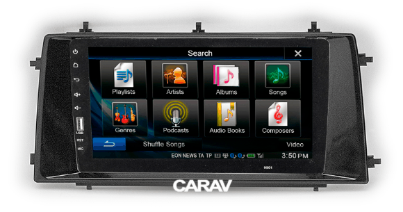 Carav 22-1771 | 9" переходная рамка KIA KX3 2019+