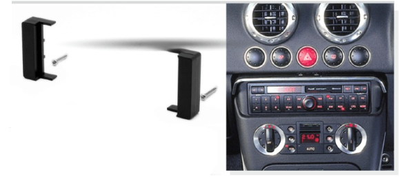 Carav 11-004 | 1DIN переходная рамка Audi A8 1994-2002, TT 1998-2006 Carav 11-004 | 1DIN переходная рамка Audi A8 1994-2002, TT 1998-2006
