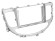 Incar RHY-FC1069 | 9" переходная рамка HYUNDAI Genesis 2008-2013