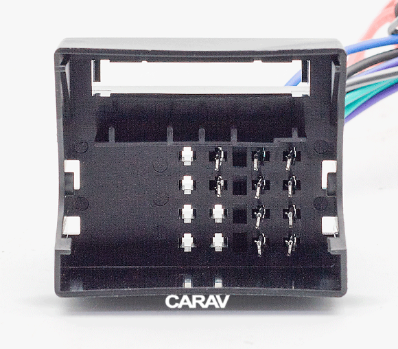 Carav 12-025 | ISO-переходник VOLKSWAGEN 2002+ (выборочн. модели) / AUDI - SKODA - SEAT (только для а/м с разъемом Quadlock) Carav 12-025 | ISO-переходник VOLKSWAGEN 2002+ (выборочн. модели) / AUDI - SKODA - SEAT (только для а/м с разъемом Quadlock)