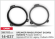 Carav 14-037 I Проставочные кольца для динамиков 165мм (2шт) SUBARU Forester 08-12, Impreza 14-16, Legacy, Outback 09+
