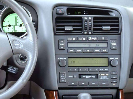 Incar RTY-FC939 | 9" переходная рамка LEXUS GS II 1998-2003 Incar RTY-FC939 | 9" переходная рамка LEXUS GS II 1998-2003