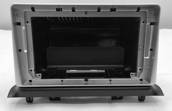 Carav 22-933 | 9" переходная рамка JAC S3 2017+ (серебристая)