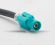 Carav 13-009 | ISO-переходник AUDI-SEAT-SKODA-VW 02+/BMW 01+/FORD 11+ (выборочн. модели) 2 x Fakra-Z-Phantom Power Supply (active) -> DIN(m)