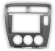 Carav 22-1738 | 9" переходная рамка Honda Civic 2000-2003 (Manual AC / Руль справа)