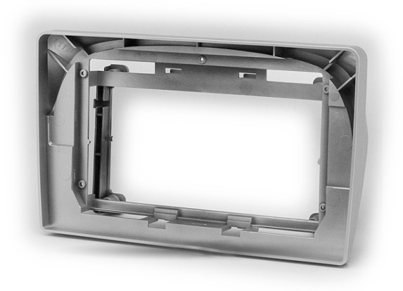 Carav 22-672 | 10" переходная рамка Nissan Navara 1998-2007, NP300 2008-2015