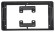 Incar RTY-FC180 | 9" переходная рамка Toyota Highlander 2020+