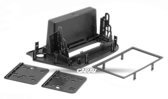 Carav 11-221 | 2/1DIN переходная рамка HONDA Insight 2009-2014 Carav 11-221 | 2/1DIN переходная рамка HONDA Insight 2009-2014