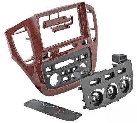 Incar RTY-FC177 | 9" переходная рамка Toyota Highlander 2001-2007 (тип2, под дерево)