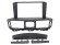 Incar RIF-FC1077 | 9" переходная рамка INFINITI Q70 2014-2019, M37 2010-2013
