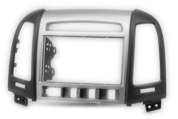 Carav 11-717 | 2DIN переходная рамка HYUNDAI Santa Fe 2006-2012 (4 кнопки на панели) Carav 11-717 | 2DIN переходная рамка HYUNDAI Santa Fe 2006-2012 (4 кнопки на панели)