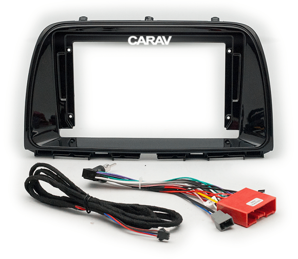 Carav 22-1909 | 9" переходная рамка MAZDA CX-5 2011-2017  (левый руль / с джойстиком / с механическим ручным тормозом)
