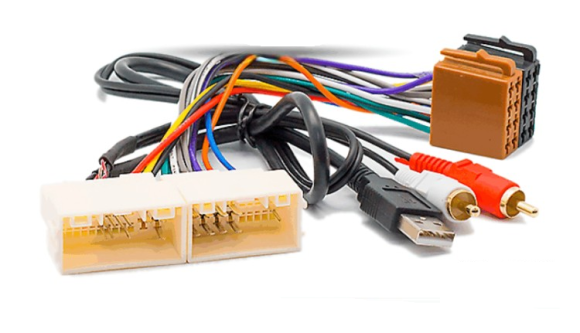 Carav 12-039 | ISO-переходник HYUNDAI 2009+ / KIA 2010+ (выборочн. модели) (AUX+USB)