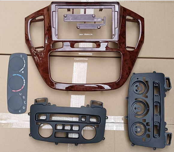 Carav 22-1616 | 9" переходная рамка TOYOTA Highlander 2001-2007 (wooden / Ver.2)