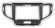 Carav 22-1747 | 9" переходная рамка Honda Accord 2007-2012, Spirior 2009-2012, Acura TSX 2008-2012 (Ver.2)