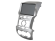 Incar RFO-FC1044 | 9" переходная рамка для FORD Ranger 2011-2019 (T6, T6 Рестайлинг) (тип1) SILVER