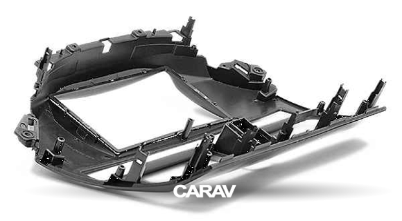 Carav 11-215 | 2DIN переходная рамка HONDA Accord 2007-2015, Crosstour 2009-2012 (для рынка Америки-Азии / только для а/м без навигации / только с климат-контролем)