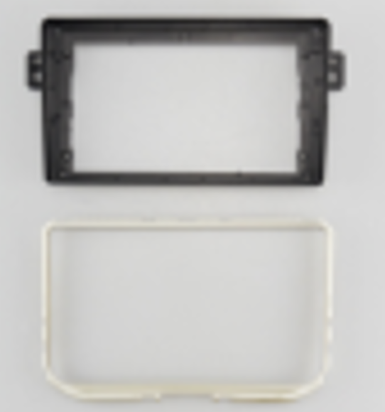 Carav 22-1725 | 9" переходная рамка Haval H2 2014-2021 (Red logo)