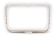 Carav 22-1725 | 9" переходная рамка Haval H2 2014-2021 (Red logo)