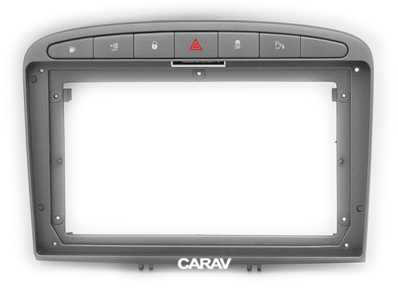 Carav 22-353 | 9" переходная рамка Peugeot (308) 2007-2015, (408) 2012-2017